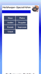 Mobile Screenshot of heilshooper-spezialitaeten.info
