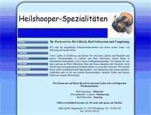 Tablet Screenshot of heilshooper-spezialitaeten.info